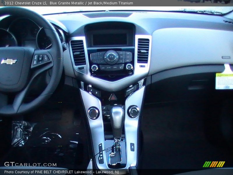 Blue Granite Metallic / Jet Black/Medium Titanium 2012 Chevrolet Cruze LS