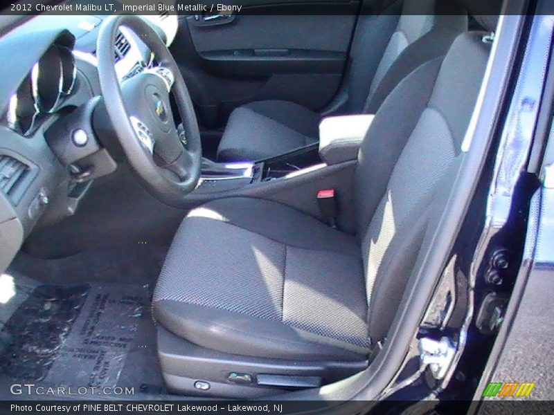 Imperial Blue Metallic / Ebony 2012 Chevrolet Malibu LT