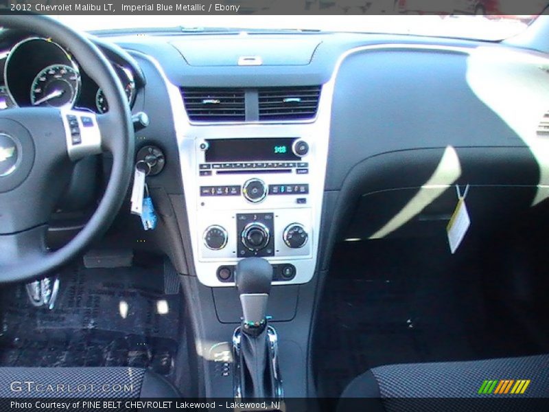 Imperial Blue Metallic / Ebony 2012 Chevrolet Malibu LT