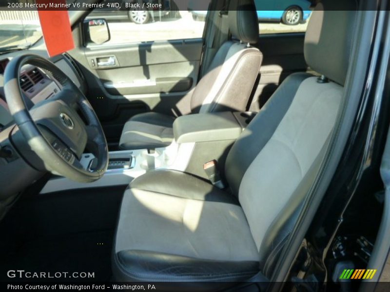 Black / Stone 2008 Mercury Mariner V6 Premier 4WD