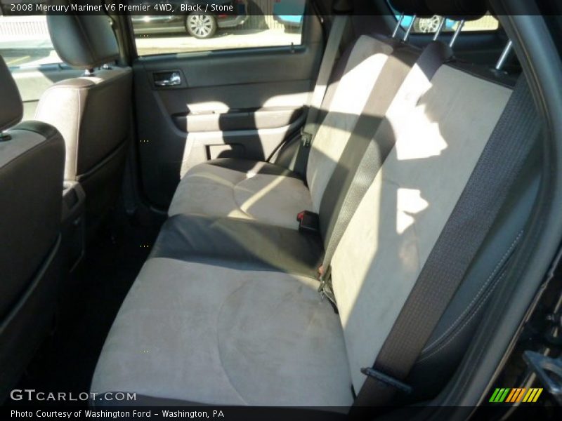 Black / Stone 2008 Mercury Mariner V6 Premier 4WD