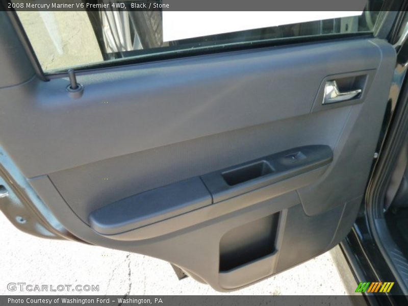 Black / Stone 2008 Mercury Mariner V6 Premier 4WD