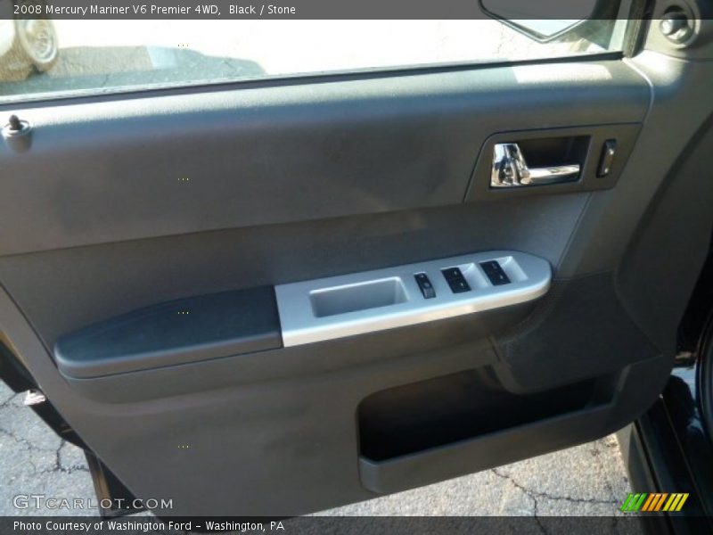 Black / Stone 2008 Mercury Mariner V6 Premier 4WD