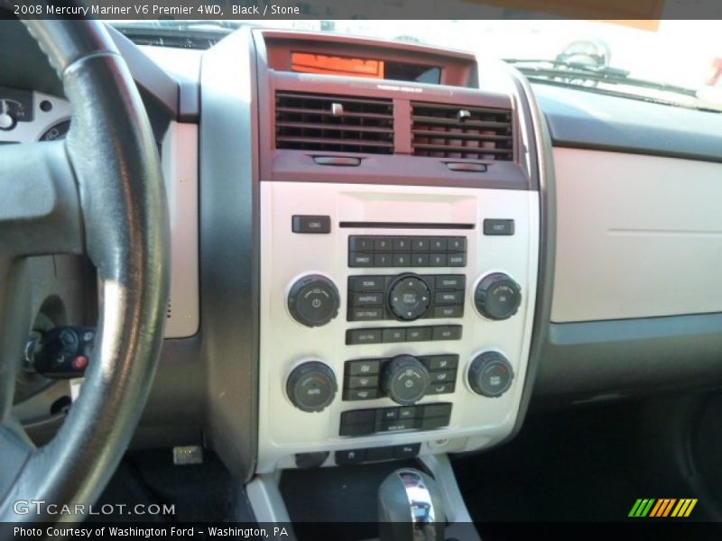Black / Stone 2008 Mercury Mariner V6 Premier 4WD