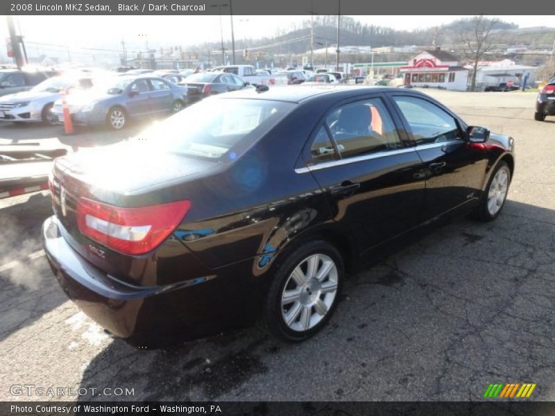 Black / Dark Charcoal 2008 Lincoln MKZ Sedan