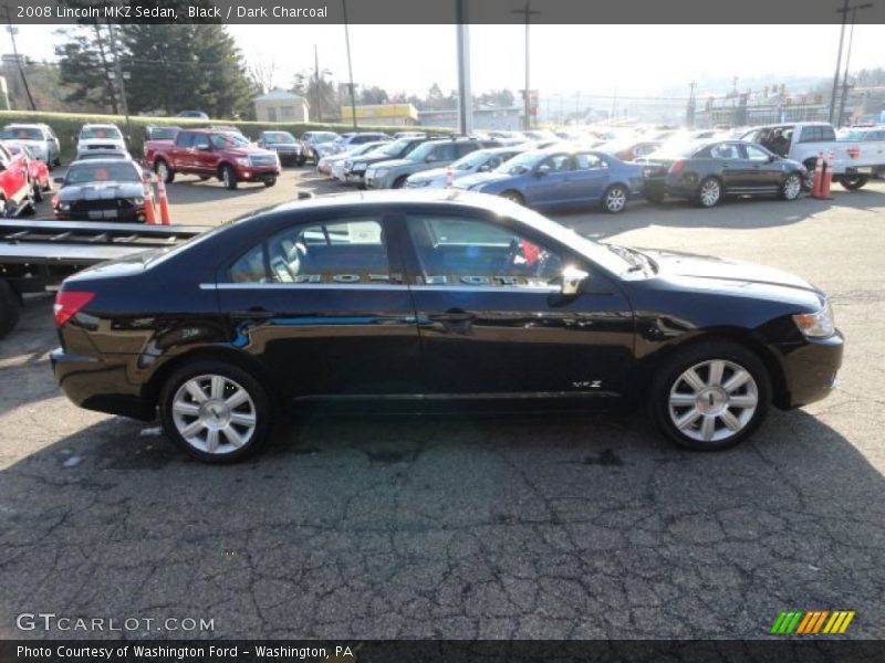 Black / Dark Charcoal 2008 Lincoln MKZ Sedan