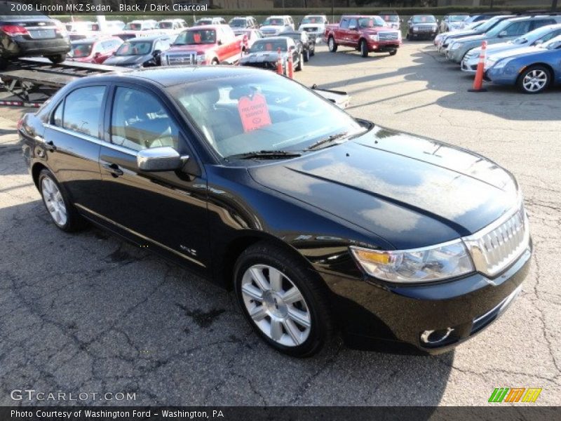 Black / Dark Charcoal 2008 Lincoln MKZ Sedan