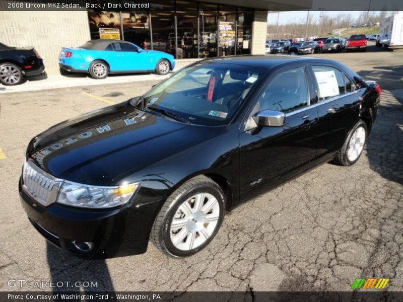 Black / Dark Charcoal 2008 Lincoln MKZ Sedan