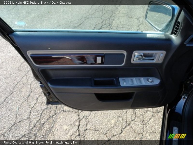 Black / Dark Charcoal 2008 Lincoln MKZ Sedan