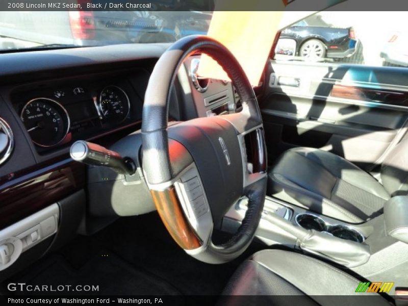 Black / Dark Charcoal 2008 Lincoln MKZ Sedan