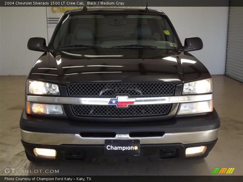 Black / Medium Gray 2004 Chevrolet Silverado 1500 LT Crew Cab