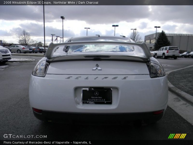 Northstar White / Dark Charcoal 2008 Mitsubishi Eclipse SE Coupe