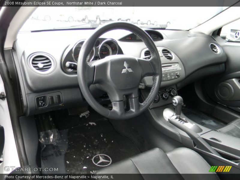  2008 Eclipse SE Coupe Dark Charcoal Interior