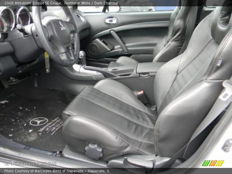  2008 Eclipse SE Coupe Dark Charcoal Interior
