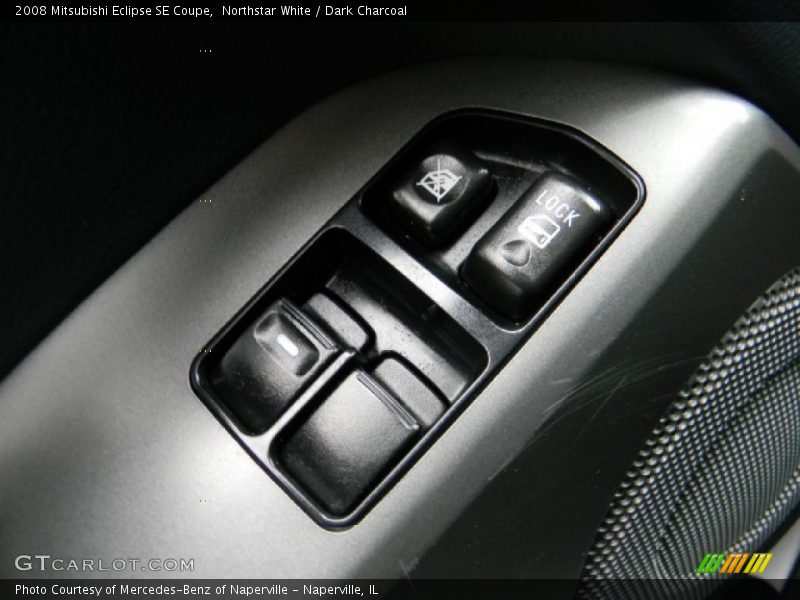 Northstar White / Dark Charcoal 2008 Mitsubishi Eclipse SE Coupe