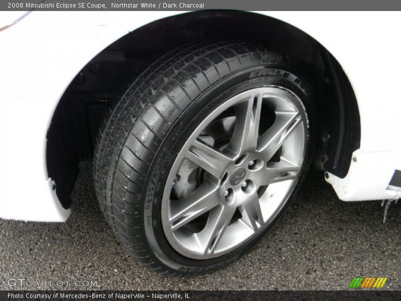 Northstar White / Dark Charcoal 2008 Mitsubishi Eclipse SE Coupe