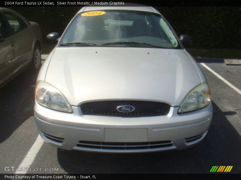 Silver Frost Metallic / Medium Graphite 2004 Ford Taurus LX Sedan