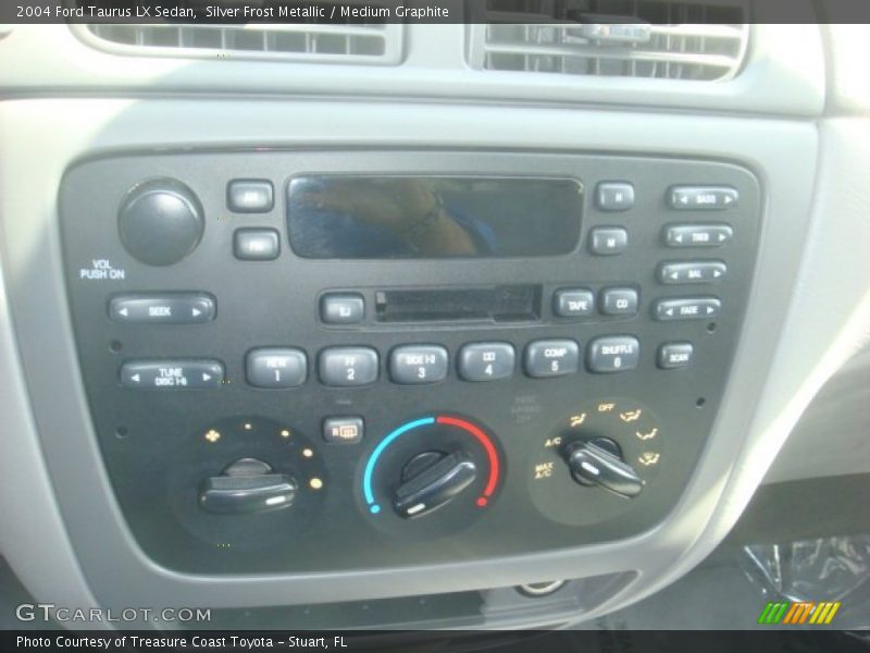 Silver Frost Metallic / Medium Graphite 2004 Ford Taurus LX Sedan