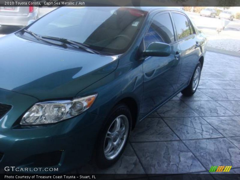 Capri Sea Metallic / Ash 2010 Toyota Corolla