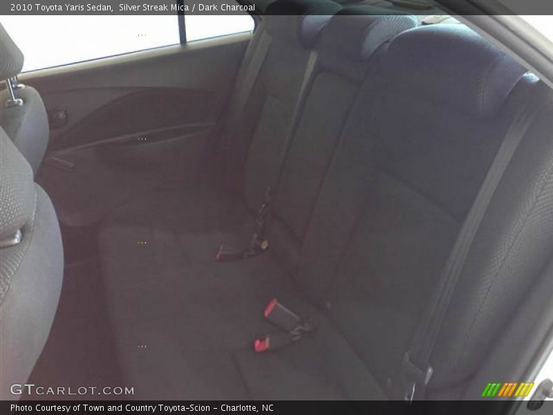 Silver Streak Mica / Dark Charcoal 2010 Toyota Yaris Sedan