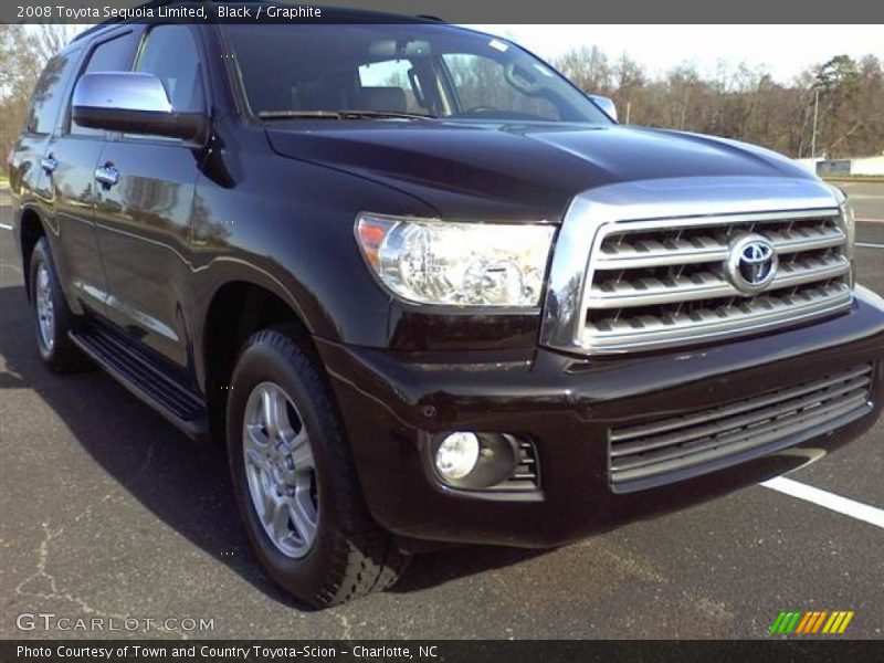Black / Graphite 2008 Toyota Sequoia Limited