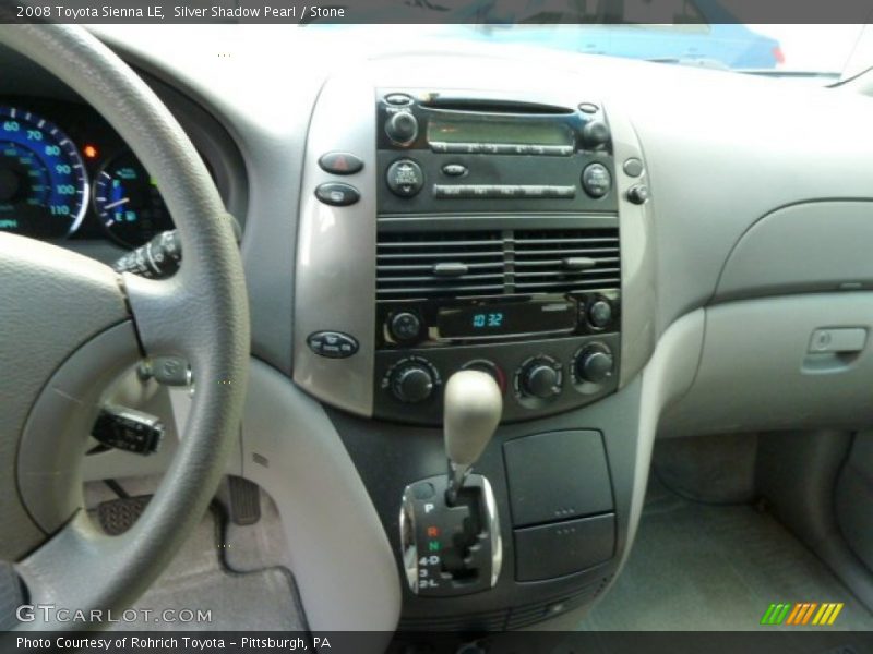 Silver Shadow Pearl / Stone 2008 Toyota Sienna LE