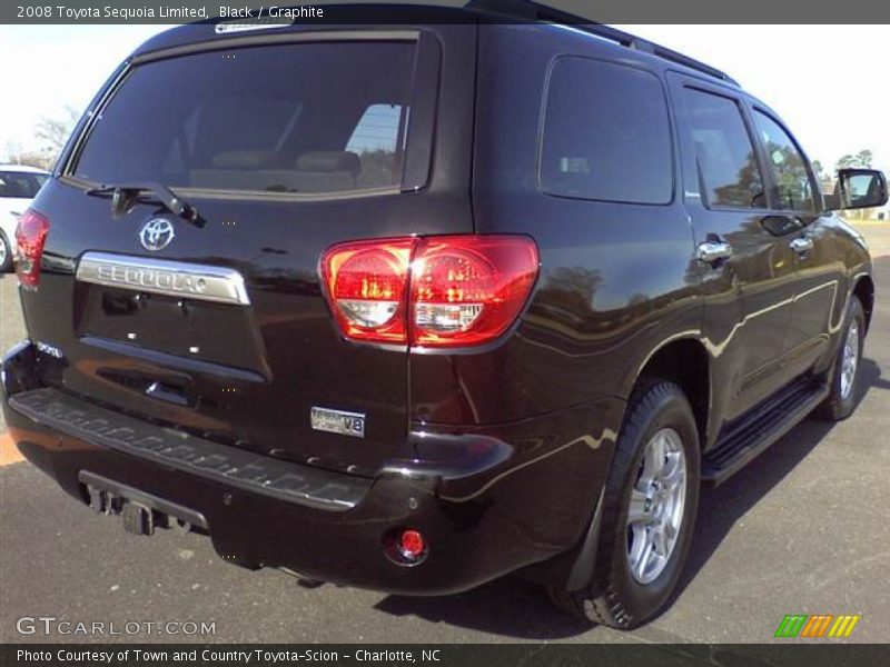 Black / Graphite 2008 Toyota Sequoia Limited