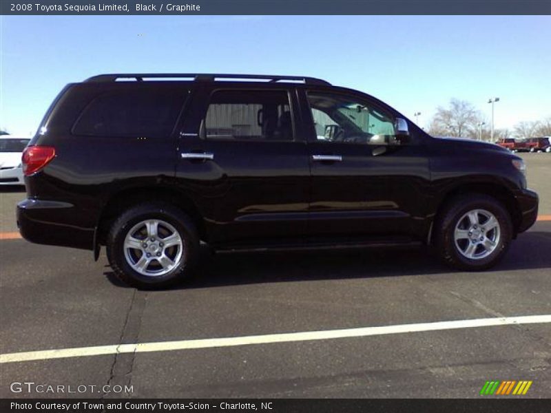 Black / Graphite 2008 Toyota Sequoia Limited