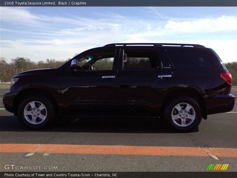 Black / Graphite 2008 Toyota Sequoia Limited