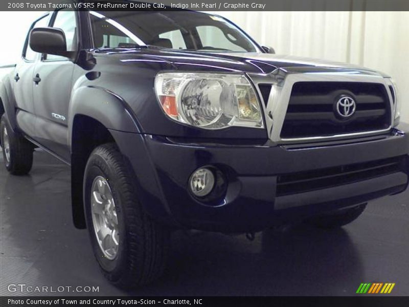 Indigo Ink Pearl / Graphite Gray 2008 Toyota Tacoma V6 SR5 PreRunner Double Cab