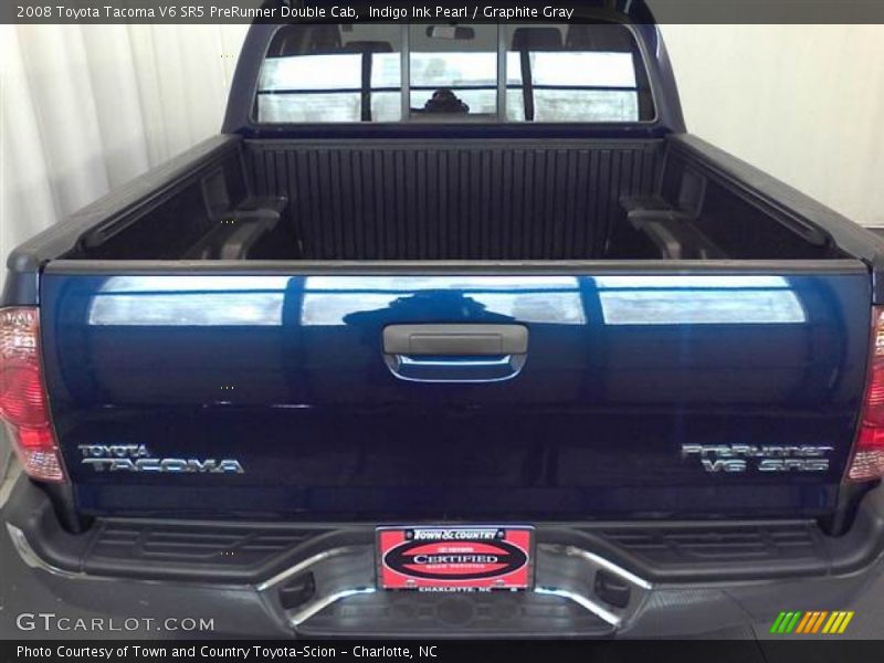 Indigo Ink Pearl / Graphite Gray 2008 Toyota Tacoma V6 SR5 PreRunner Double Cab