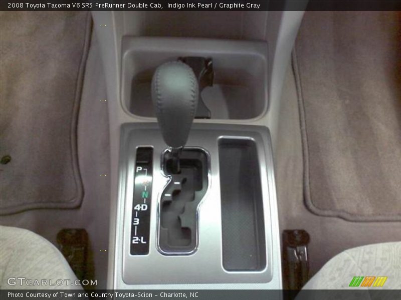Indigo Ink Pearl / Graphite Gray 2008 Toyota Tacoma V6 SR5 PreRunner Double Cab
