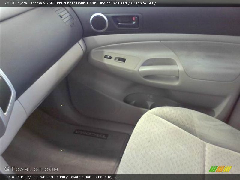 Indigo Ink Pearl / Graphite Gray 2008 Toyota Tacoma V6 SR5 PreRunner Double Cab