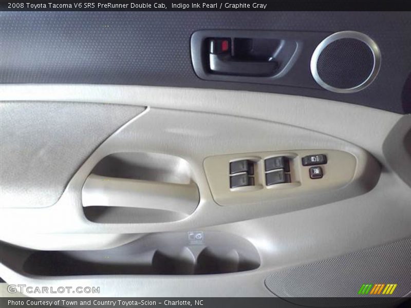 Indigo Ink Pearl / Graphite Gray 2008 Toyota Tacoma V6 SR5 PreRunner Double Cab