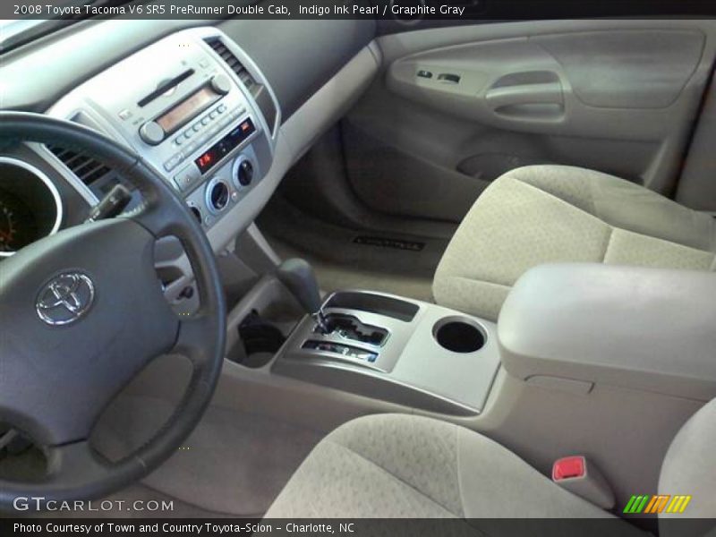 Indigo Ink Pearl / Graphite Gray 2008 Toyota Tacoma V6 SR5 PreRunner Double Cab