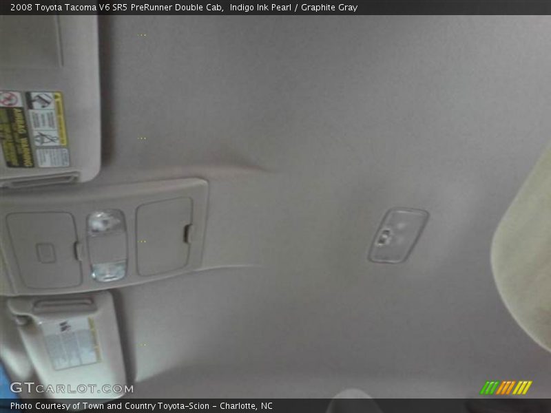 Indigo Ink Pearl / Graphite Gray 2008 Toyota Tacoma V6 SR5 PreRunner Double Cab