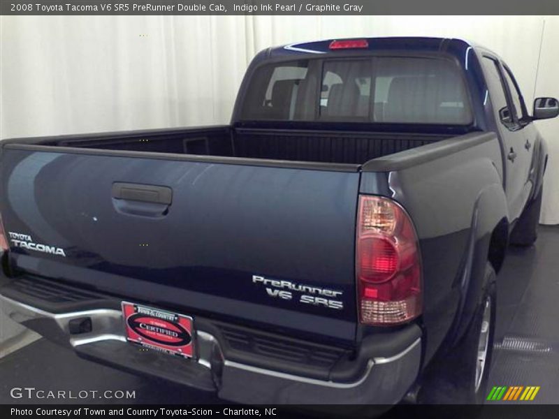 Indigo Ink Pearl / Graphite Gray 2008 Toyota Tacoma V6 SR5 PreRunner Double Cab