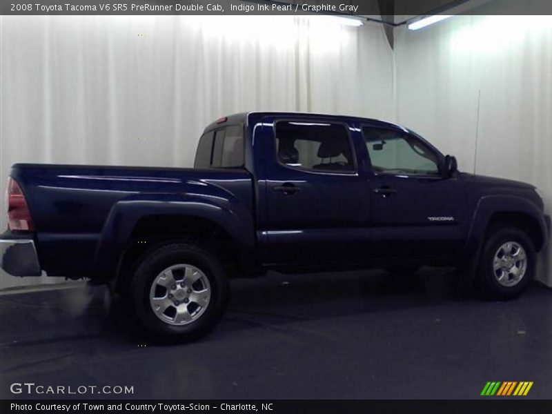 Indigo Ink Pearl / Graphite Gray 2008 Toyota Tacoma V6 SR5 PreRunner Double Cab