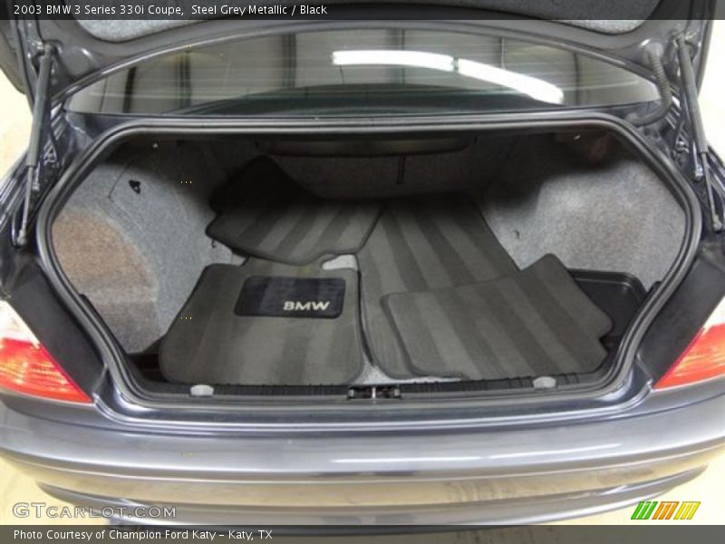  2003 3 Series 330i Coupe Trunk