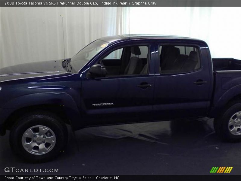 Indigo Ink Pearl / Graphite Gray 2008 Toyota Tacoma V6 SR5 PreRunner Double Cab