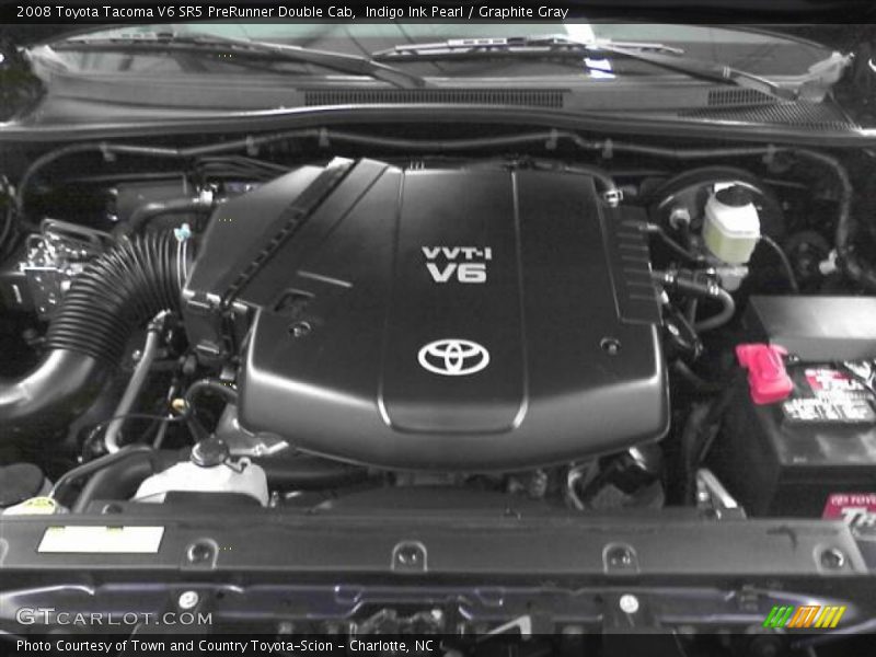 Indigo Ink Pearl / Graphite Gray 2008 Toyota Tacoma V6 SR5 PreRunner Double Cab