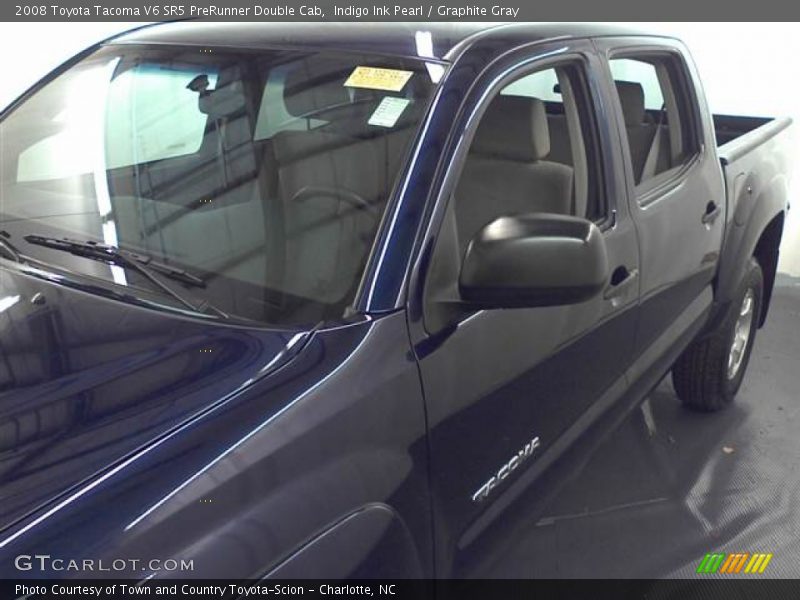 Indigo Ink Pearl / Graphite Gray 2008 Toyota Tacoma V6 SR5 PreRunner Double Cab