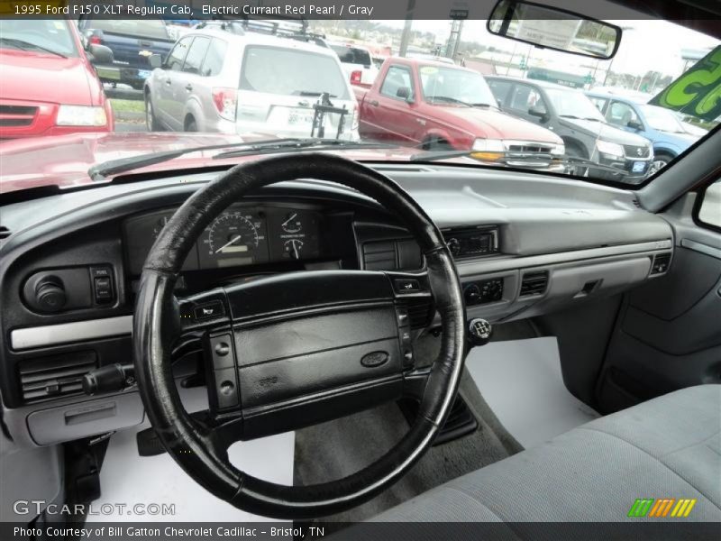  1995 F150 XLT Regular Cab Gray Interior