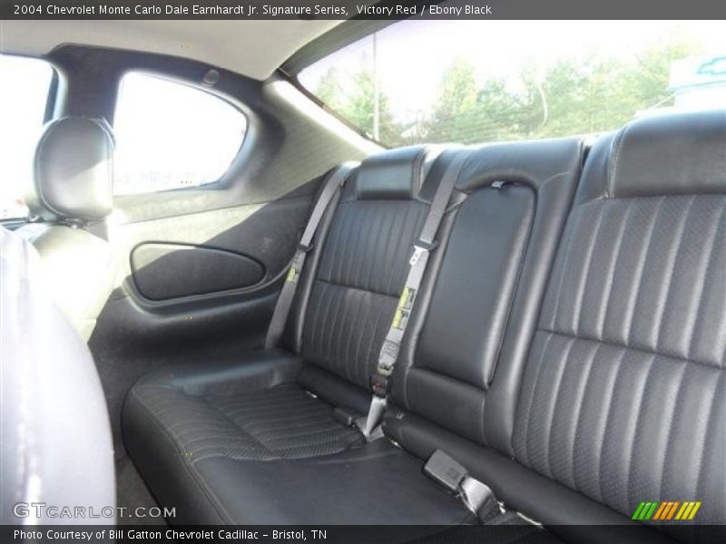  2004 Monte Carlo Dale Earnhardt Jr. Signature Series Ebony Black Interior