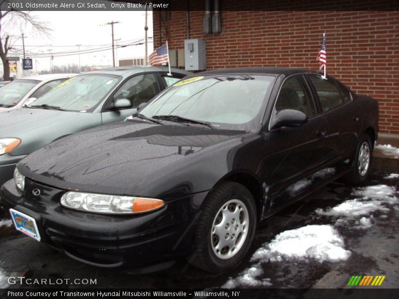 Onyx Black / Pewter 2001 Oldsmobile Alero GX Sedan