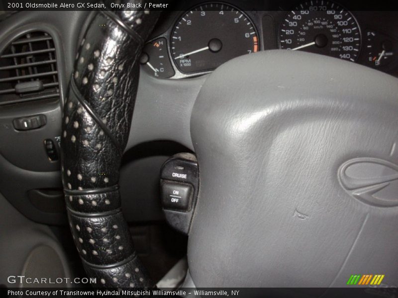 Onyx Black / Pewter 2001 Oldsmobile Alero GX Sedan