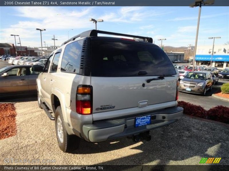 Sandstone Metallic / Tan/Neutral 2006 Chevrolet Tahoe Z71 4x4