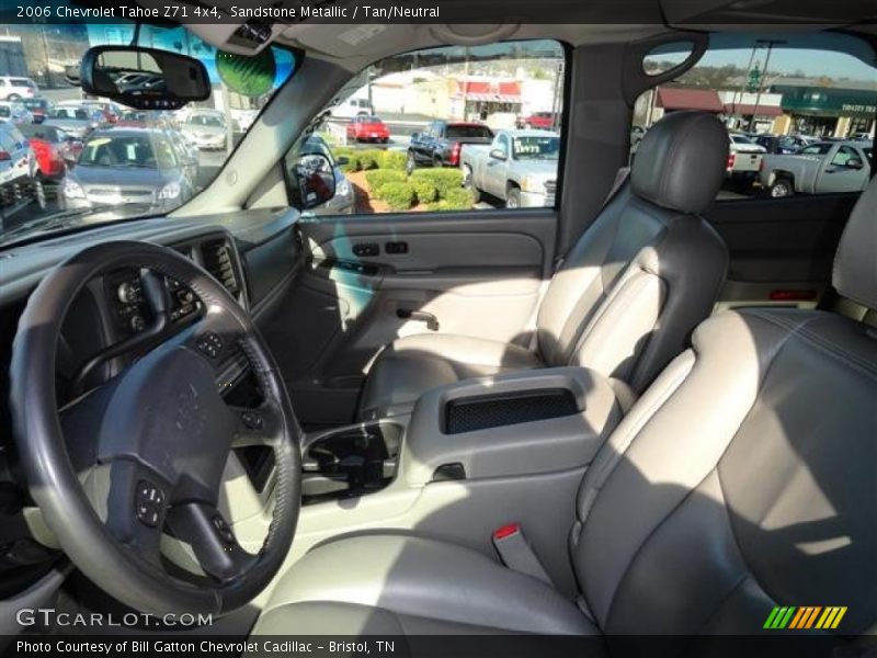 Sandstone Metallic / Tan/Neutral 2006 Chevrolet Tahoe Z71 4x4