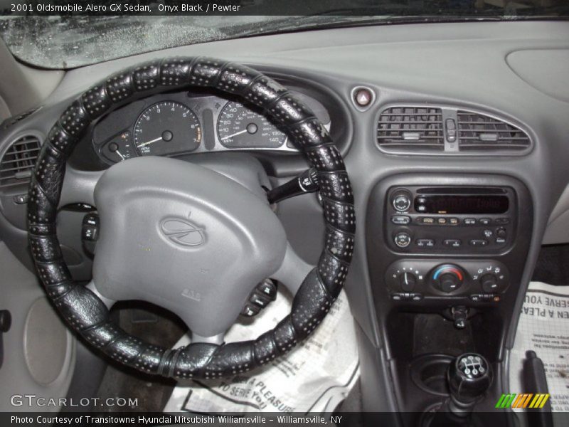 Onyx Black / Pewter 2001 Oldsmobile Alero GX Sedan