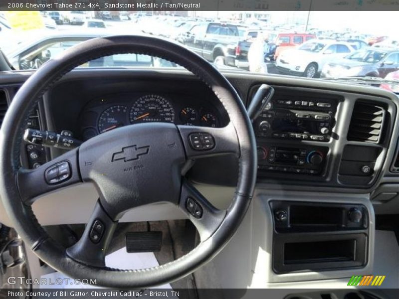 Sandstone Metallic / Tan/Neutral 2006 Chevrolet Tahoe Z71 4x4